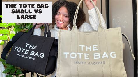 marc jacobs tote size guide